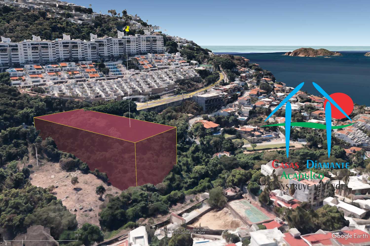 Terreno Guitarrón Lazo - Vista aérea 12